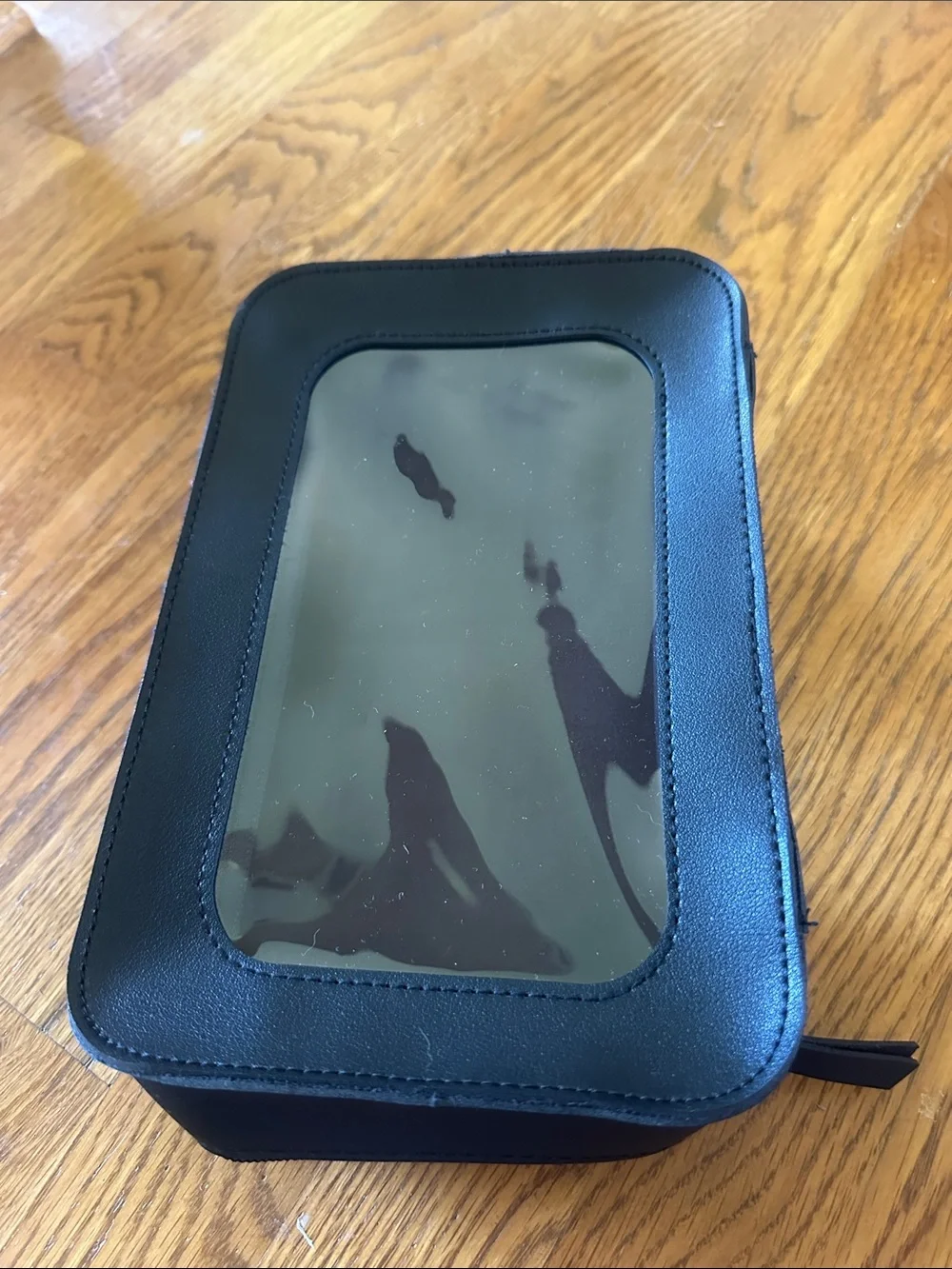 Black Tablet Accessory Organizer Case or cosmetic case